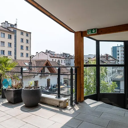 Carnot Duplex, Spacieux 3 Pièces Avec 2 Sur Les Rue Piétonnes * Annecy