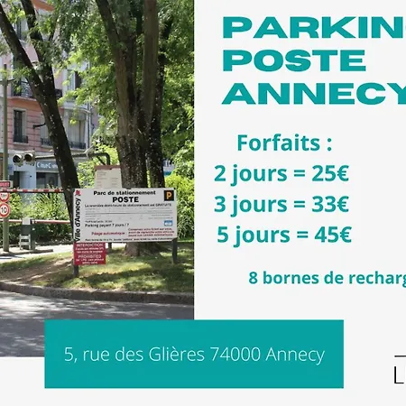 Carnot Duplex, Spacieux 3 Pièces Avec 2 Sur Les Rue Piétonnes Apartamento Annecy